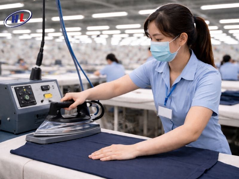 ket thuc de ban ui len de cach nhiet Đặt bàn ủi lên đế cách nhiệt đi kèm sau khi hoàn thành