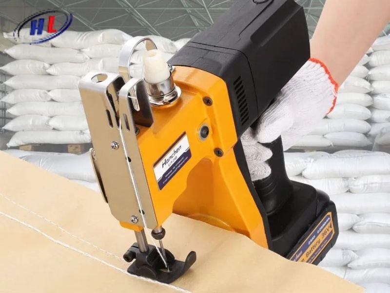 Máy may bao cầm tay dùng pin phù hợp cho các doanh nghiệp cần đóng gói linh hoạt