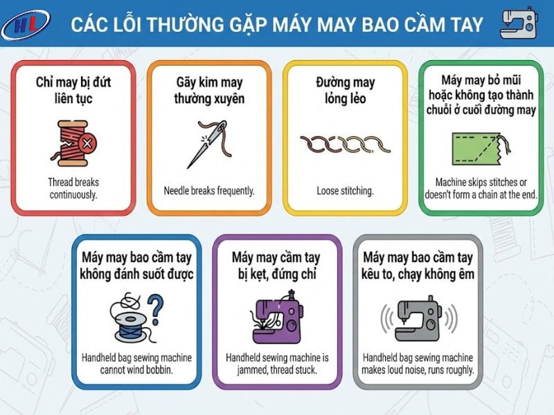 sua loi thuong gap may may bao cam tay 2 Lỗi thường gặp máy may bao cầm tay