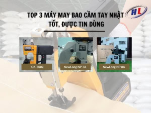 Top 3 máy may bao cầm tay Nhật được tin dùng