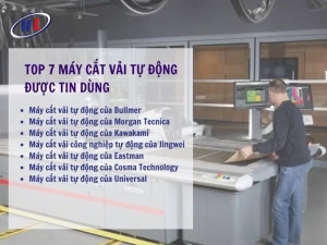 Top máy cắt vải tự động được tin dùng