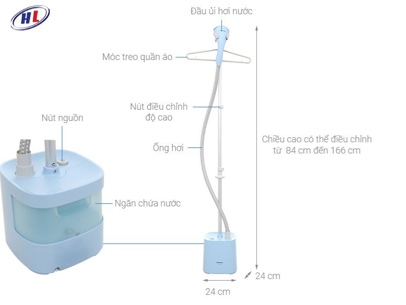 Bàn Ủi Đứng Panasonic NI-GSE050ARA (1800W)