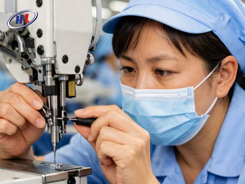 chinh kim may may cong nghiep Cách chỉnh trụ kim và lắp kim may chuẩn xác