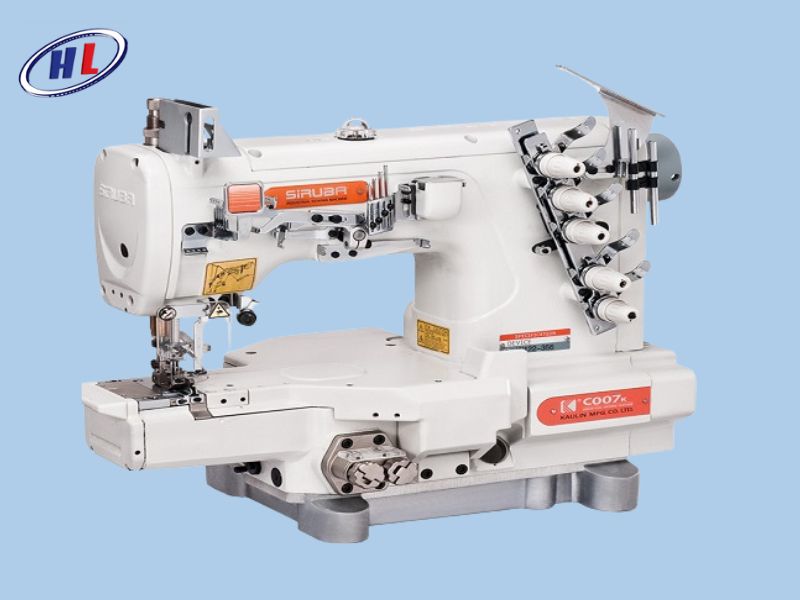 chon may kansai khi nao Máy Kansai thường dùng may lai, viền cổ, ống tay áo, đặc biệt trên vải thun, đồ thể thao, đồ lót, quần legging và áo len