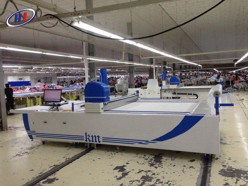 ky thuat cat may cat vai cong nghiep Quy trình vận hành máy cắt vải tự động & Laser