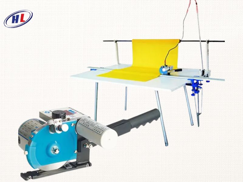 Máy cắt vải đầu bàn Lejiang YJ-108D