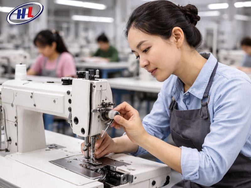 loi bo mui do ap luc chan vit Máy may công nghiệp bỏ mũi do áp lực chân vịt không đủ