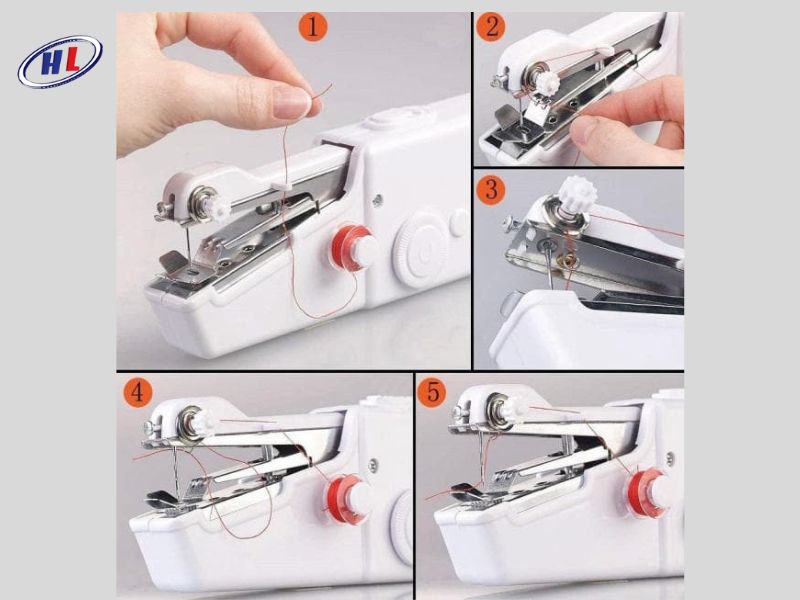 luon chi cho may may cam tay Kỹ thuật luồn chỉ chuyên nghiệp cho máy may cầm tay