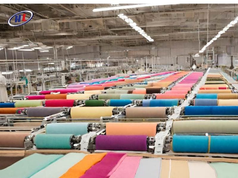 Quy trình sản xuất vải sợi tổng hợp