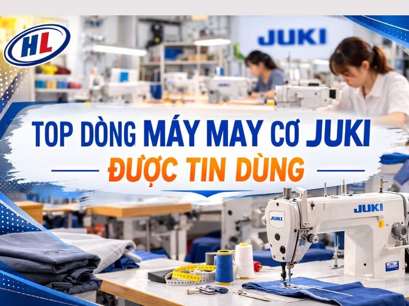 Top dòng máy may cơ Juki được tin dùng