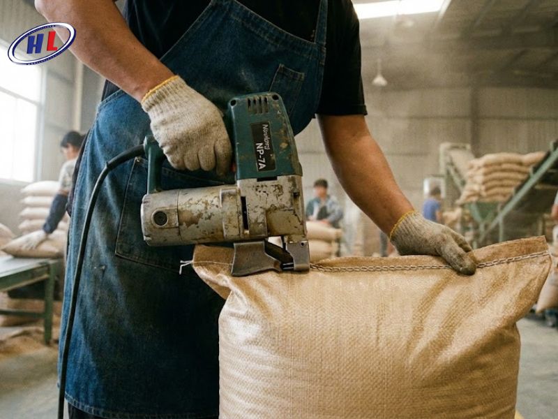 luu y khi su dung may may bao cam tay cam Các kỹ thuật sử dụng máy may bao cầm tay