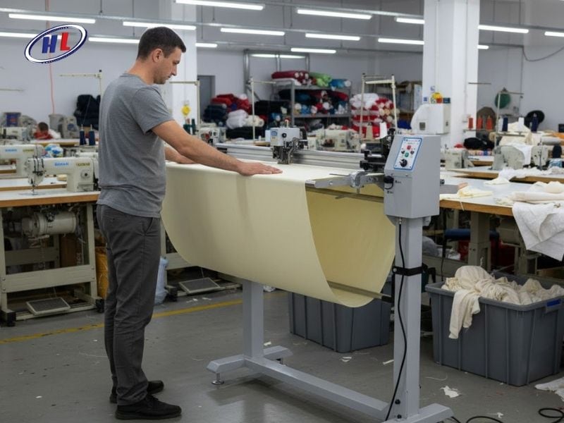 vai tro cua may cat day vien vai Máy cắt dây viền vải