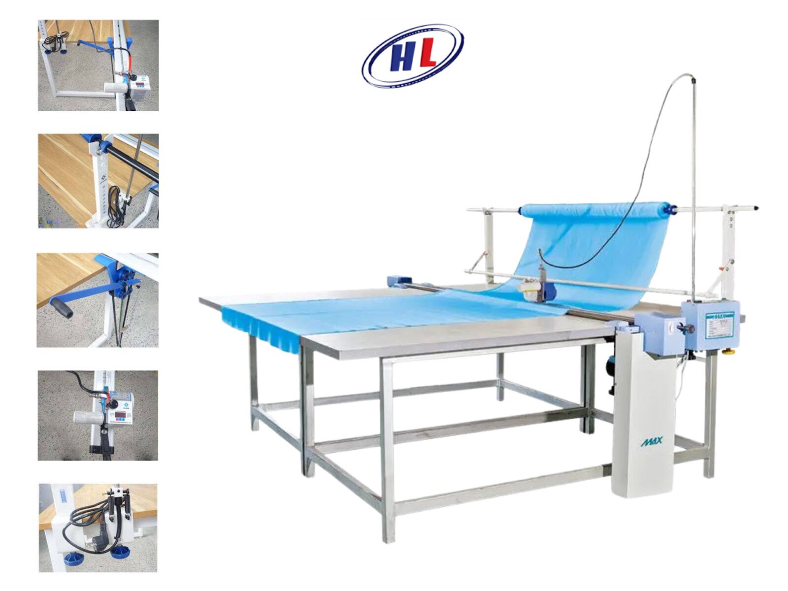 Hình ảnh máy cắt vải đầu bàn