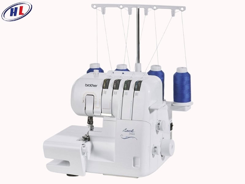 may vat so brother 2104d chinh hang Máy Vắt Sổ Brother 2104D