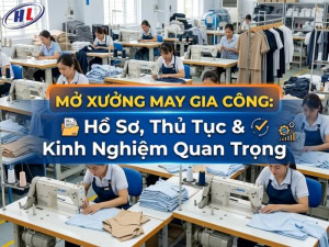 Mở xưởng may gia công