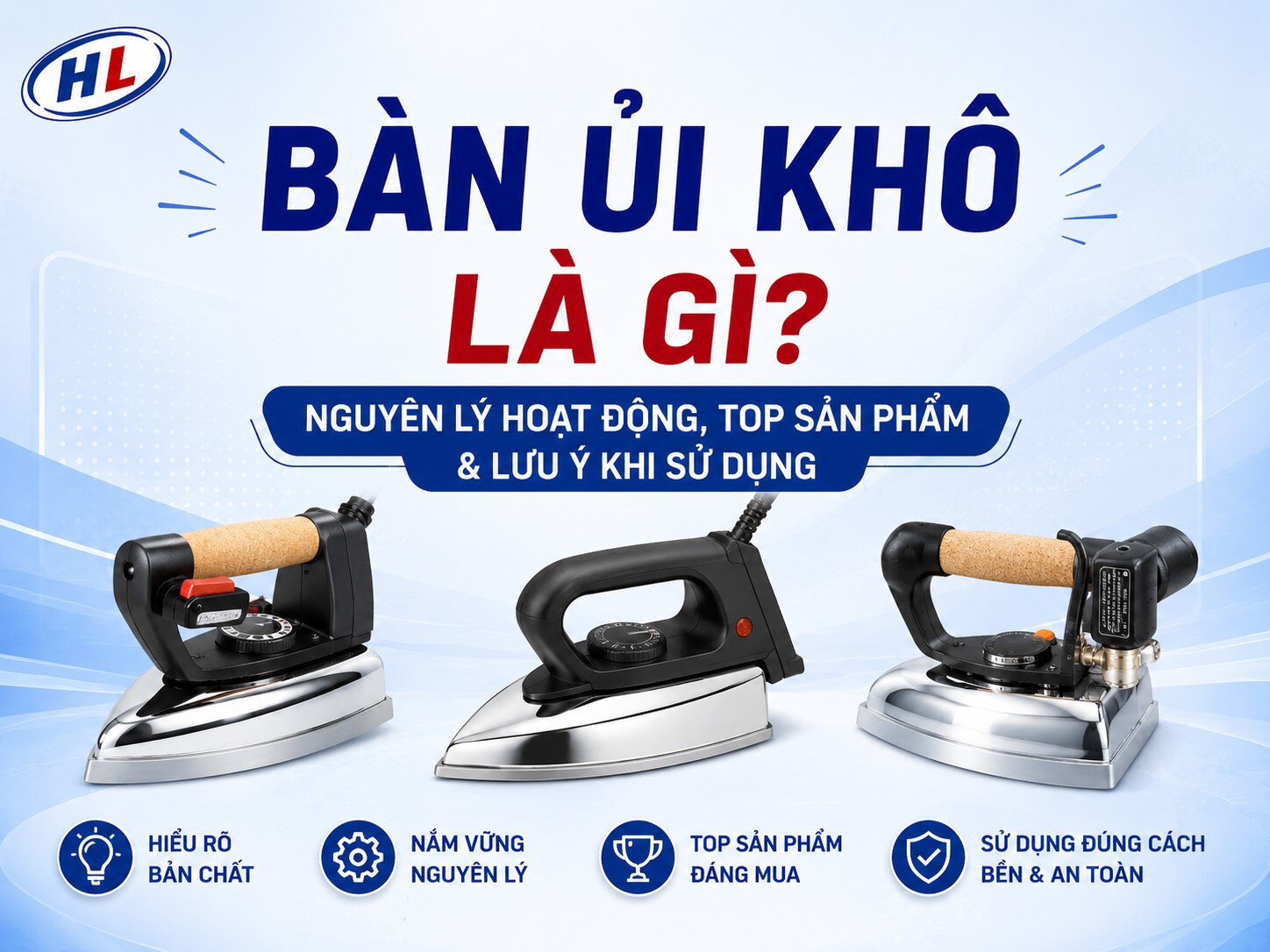 tim hieu ve ban ui kho Tìm hiểu về bàn ủi khô