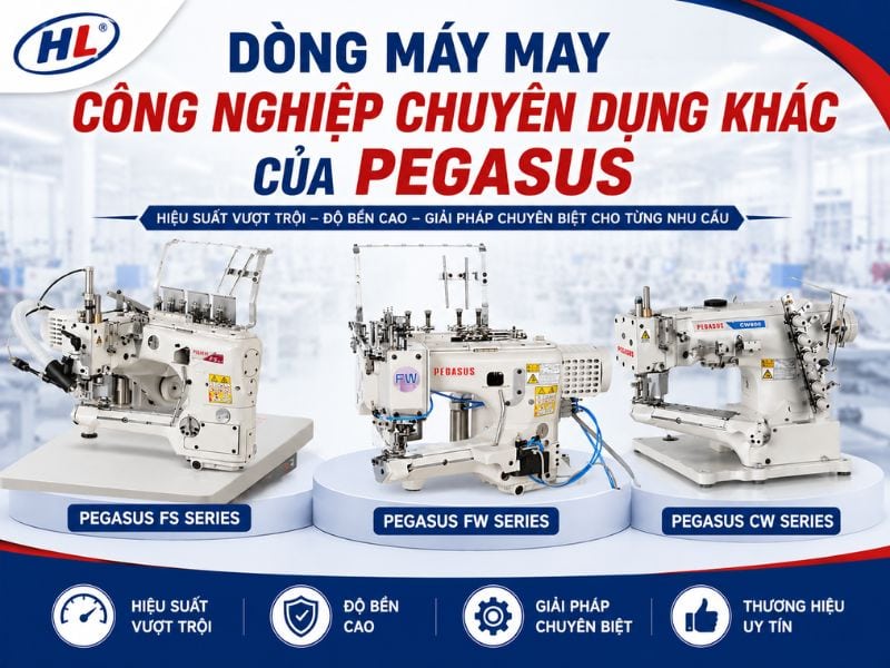 cac dong may chuyen dung khac cua pegasus Các dòng máy may công nghiệp chuyên dụng khác của Pegasus