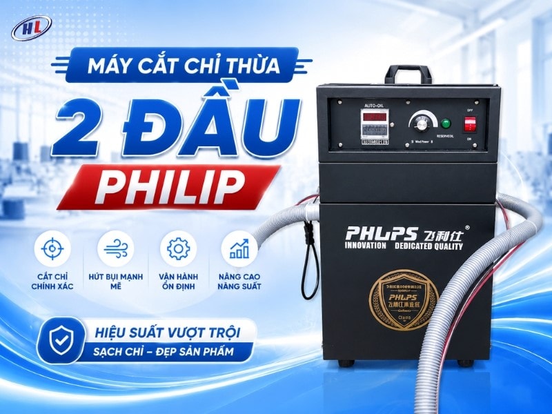 may cat chi thua 2 dau philip Máy cắt chỉ thừa 2 đầu PHILIP