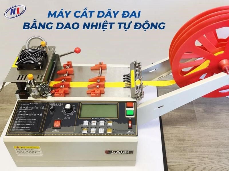 may cay day dai sao nhiet tu dong Máy cắt dây đai bằng dao nhiệt tự động