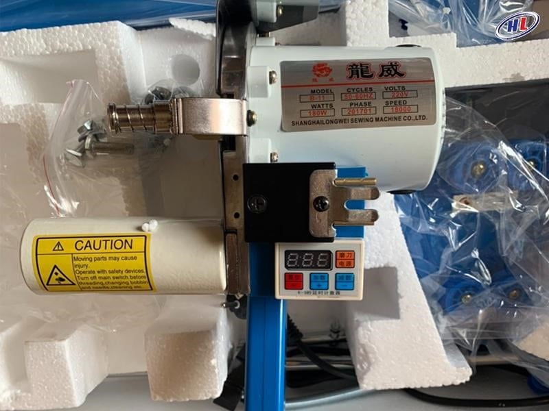 may cat vai dau ban longwei b11 chinh hang Máy Cắt Vải Đầu Bàn Longwei-B11