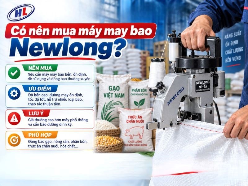 uu diem cua may may newlong Ưu nhược điểm của máy may Newlong