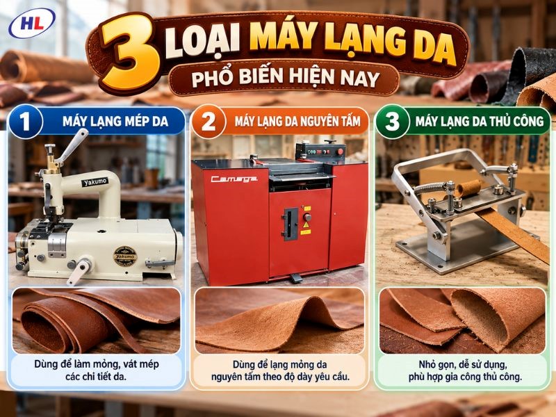 cac loai may lang da Các loại máy lạng da phổ biến hiện nay